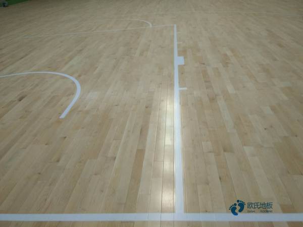 柞木篮球运动地板规格